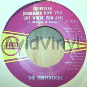 Superstar / Gonna Keep On Tryin Till I Win Your Love - TEMPTATIONS