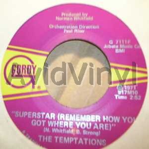 TEMPTATIONS - Superstar / Gonna Keep On Tryin Till I Win Your Love