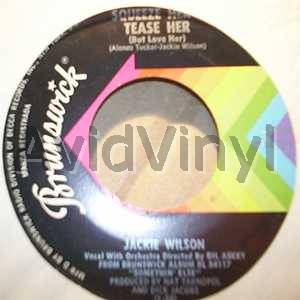 JACKIE WILSON - Squeeze Her Tease Her / Give Me Back My Heart Record