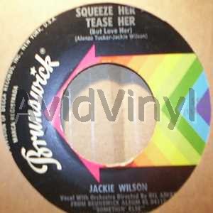 JACKIE WILSON - Squeeze Her Tease Her / Give Me Back My Heart Album