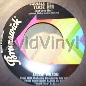 Squeeze Her Tease Her / Give Me Back My Heart - JACKIE WILSON