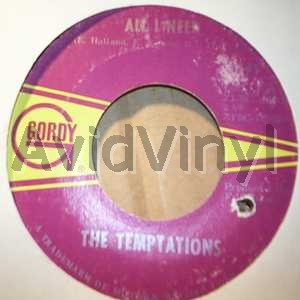 Temptations - All I Need / Sorry Is A Sorry Word