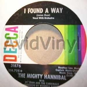 Mighty Hannibal I Found A Way / Jerkin' The Dog 45RPM