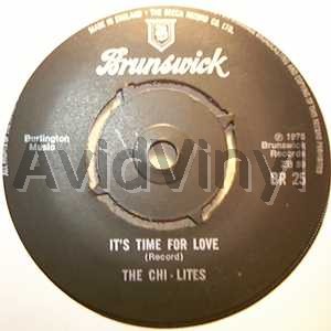 Chi-lites - It's Time For Love / Coldest Days Of My Life
