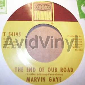 MARVIN GAYE - The End Of Our Road / Me And My Lonely Room Record