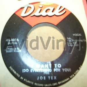 Joe Tex - I Want To / Funny Bone /