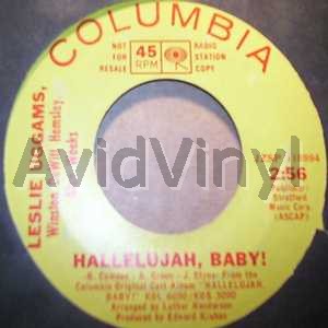 Leslie Uggams Hallelujah+Baby+/+I+Wanted+To+Change+Him 45RPM