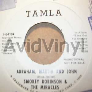 Smokey Robinson & The Miracles - Abraham, Martin And John / Same