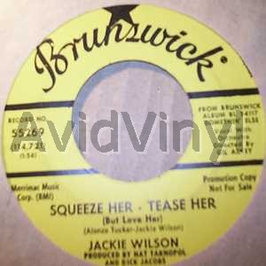JACKIE WILSON - Squeeze Her Tease Her / Give Me Back My Heart CD