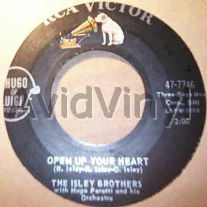 Isley Brothers Open+Up+Your+Heart+/+Gypsy+Love+Song 45RPM