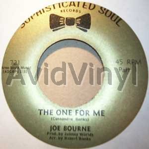 JOE BOURNE - The One For Me / The One For Me Pt2 Record