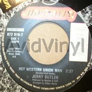 JERRY BUTLER - Hey Western Union Man / Never Give You Up Album