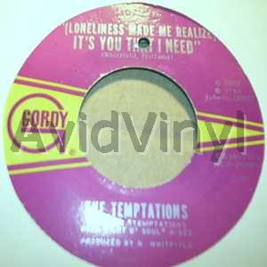 TEMPTATIONS - It's You That I Need / Don't Send Me Away