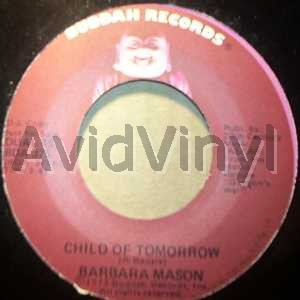 Barbara Mason Child Of Tomorrow / Same 45RPM
