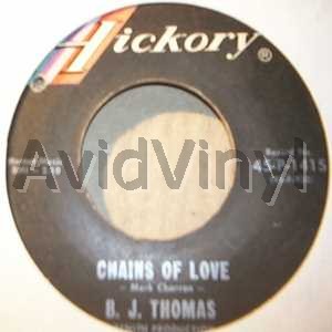 B J Thomas Chains Of Love / You'L Never Walk Alone 45RPM