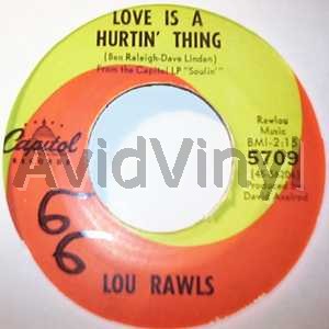 Love Is A Hurtin' Thing / Memory Lane - LOU RAWLS