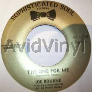 JOE BOURNE BAND - The One For Me / The One For Me Pt2 Single