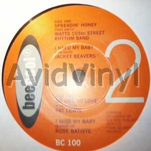 WATTS 103RD STREET BAND / JACKEY BEAVERS / PAT LEW - Spredin Honey / I Need My Baby / No One To Love / I Miss My Baby Album