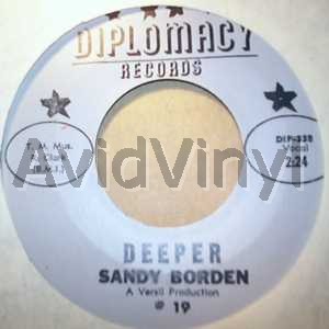 SANDY BORDEN - Deeper / Stand By Me