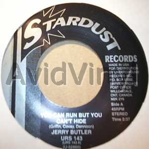JERRY BUTLER - You Can Run But You Can't Hide / You Won't Be Sorry Album