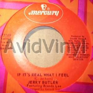 JERRY BUTLER - If It's Real What I Feel / Why Are You Leaving Me Record