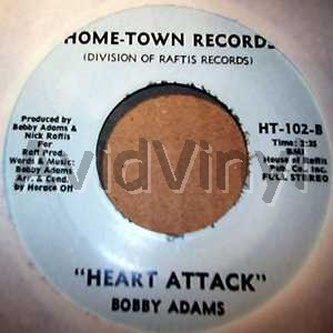 Adams,Bobby Heart Attack / Mr Preacher Man 45RPM