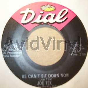 Joe Tex We+Can't+Sit+Down+Now+/+It+Ain't+Sanitary 45RPM