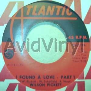 WILSON PICKETT - I Found A Love Pt 1 / Pt2