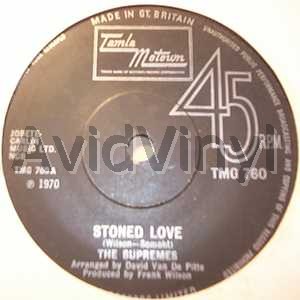 SUPREMES - Stoned Love / Shine On Me Record
