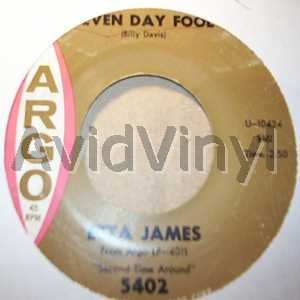 Etta James - Seven Day Fool / It's Too Soon To Know