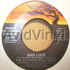 Atlanta Disco Band Bad Luck / Ole Goat 45RPM