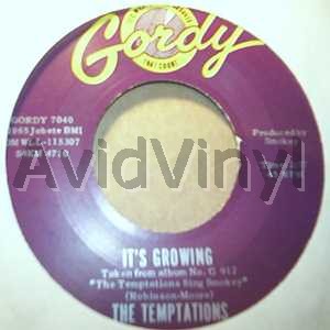 TEMPTATIONS - It's Growing / What Love Has Joined Together
