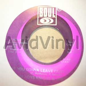 GLADYS KNIGHT & THE PIPS - If Your Gonna Leave / Help Me Make It Through The Night
