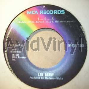 Len Barry - 1 2 3 / Bullseye Album
