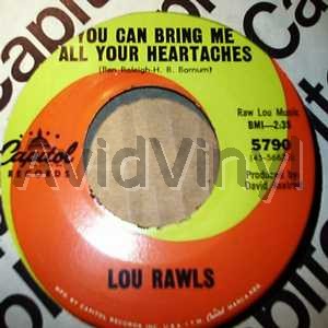 LOU RAWLS - You Can Bring Me All Your Heartaches / A Woman Who's A Woman Record