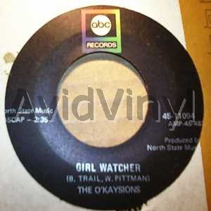 O'Kaysions Girl+Watcher+/+Deal+Me+In 45RPM