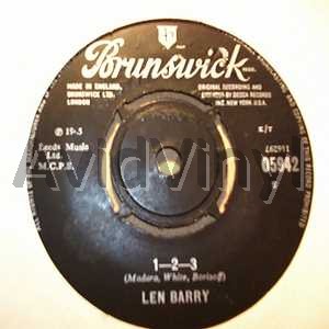 Len Barry - 1 2 3 / Bullseye LP
