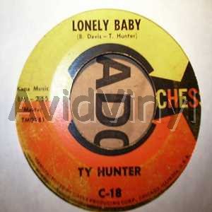Hunter,Ty Lonely Baby / Gladness To Sadness 45RPM