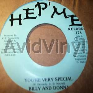 BILLY & DONNA - You're Very Special / Instrumntal