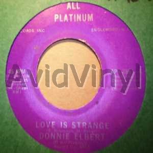 DONNIE ELBERT - Love Is Strange / Instrumental