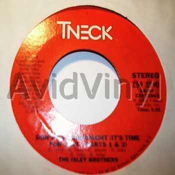 Isley Brothers Don'T+Say+Goodnight+/+Instrumental 45RPM
