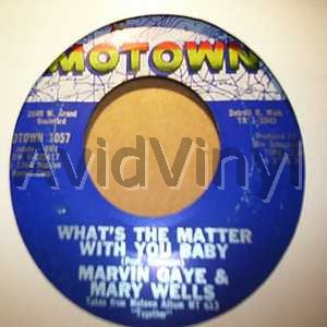 MARVIN GAYE & MARY WELLS - What's The Matter With You Baby / Once Upon A Time Record