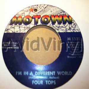 I'm In A Different World / Remember When - FOUR TOPS