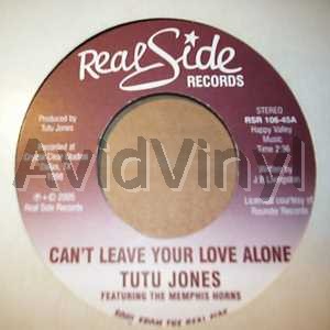 Jones,Tutu Can'T Leave You Alone / I'Ve Been Loving You 45RPM