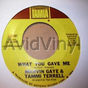 MARVIN GAYE & TAMMI TERRELL - What You Gave Me / How You Gonna Keep It Album