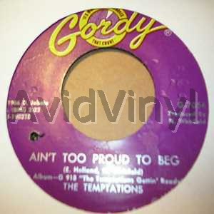 Click for more Ain't Too Proud To Beg listings