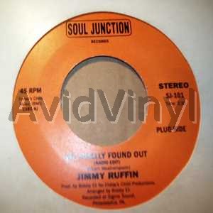 Ruffin,Jimmy We Finally Found Out / Same 45RPM