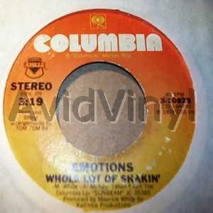 EMOTIONS - Whole Lot Of Shakin / Time Is Passing By