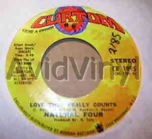 NATURAL FOUR - Love That Really Counts / Love's Society