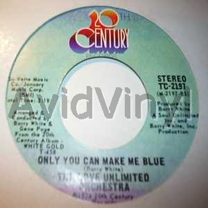 Love Unlimited Orchestra Only You Can Make Me Blue / Forever In Love 45RPM